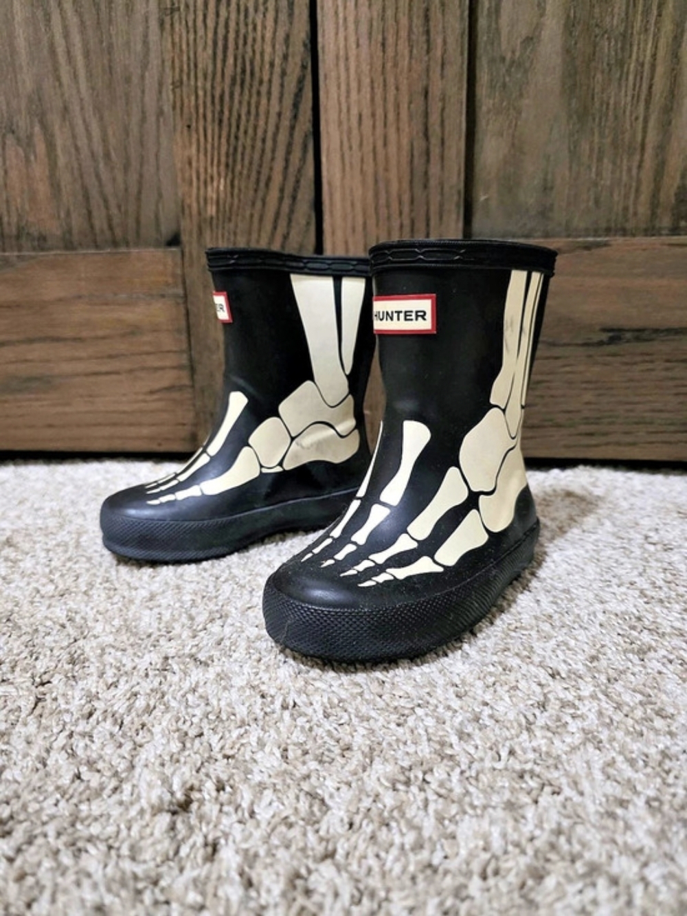 Hunter Play Boot Skeleton Rain Boots